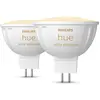 Image de Philips Hue, Ampoule, White Ambiance (GU5.3, 400 lm, 2 x)