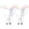 Image de Ampoule connectée WiZ Slim LED GU10 Clear / White - 2 pièces