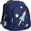 Image de A Little Lovely Company, Sac + cartable maternelle, Space, Bleu
