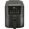 Image de Bourgini SlimFit Airfryer Pure XL - DHTELIM FRICE - 5 Litres - 1500W - PFAS VRIJ (18,4170.00.00), Friteuse, Noir