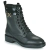 Image de Boots Calvin Klein Jeans RUBBER SOLE COMBAT BOOT W/HW femme