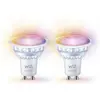 Image de WiZ, Ampoule, Tunable White & Color (GU10, 345 lm, 2 x)
