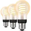 Image de Philips Hue, Ampoule, E27 - Lampe à filament (E27, 550 lm, 3 x)