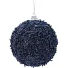 Image de Nenurodyta, Décorations de sapin de Noël, Christmas Tree toy Night Blue, 8 cm, plastic (1x)