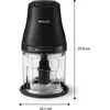 Image de Philips 3000 Series HR1501, Processeur d'aliments, Noir