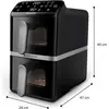 Image de Philips Airfryer 4000 Series, Friteuse, Noir, Argent