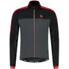 Image de Rogelli, Hommes, Veste de cyclisme, Freeze Winter Fietsjack Heren - Wielrenjack - Grijs, Zwart, Rood - Maat S (S), Multicolore, Gris, Noir, Rouge, S