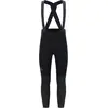 Image de Rogelli, Hommes, Pantalon de cyclisme, Cuissard homme Distance - Cuissard long avec bretelles - Noir (3XL), Noir