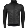 Image de Rogelli, Hommes, Veste de cyclisme, Wadded II Winter Fietsjack Heren - Wielrenjack - Winddicht - Zwart - Maat L (L), Noir, L