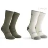 Image de Rogelli, Hommes, Chaussettes de sport, WOOL socks 2-pack military/sand 36-39 (36 - 39), Multicolore