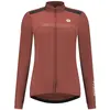 Image de Rogelli, Femmes, Maillot de cyclisme, Chemise de Cyclisme Manches Longues Mono (XS), Rouge, XS