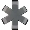 Image de Excellent Houseware Protection poêle 6 pièces 38 cm, Poêle + casserole : accessoires, Gris, Noir