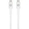Image de Bluebuilt Usb C naar usb C kabel 240W 2m Nylon Wit (BBCC240W) (2 m, 240 W), Câble USB
