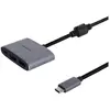 Image de Bluebuilt USB-C naar USB-C / USB-A en HDMI Converter (BBUCAHC24) (HDMI, USB-A, USB-C, 8.50 cm), Adaptateur données + vidéo, Noir