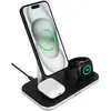 Image de Bluebuilt 3-in-1 Draadloze Oplader met Qi2 15W Zwart (BBWC3IN1MB) (15 W), Chargeur sans fil, Noir