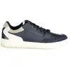 Image de Tommy Hilfiger, Hommes, Baskets, Blue Polyurethane Men Sneaker, Bleu, (40)
