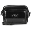 Image de Schoudertas Calvin Klein Jeans RE-LOCK CAMERA BAG_SHINY Zwart