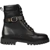 Image de Tommy Hilfiger, Femmes, Bottes, Botte à lacets avec boucle, Noir, (36, 38)