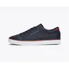 Image de Tommy Hilfiger, Hommes, Baskets, Th Hi Vulc Core Low Leather, Bleu, (40)