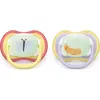 Image de Philips Avent, Tétine, Pacifier SCF376/25 ultra air nuit (2x, 0 - 6 Mois)
