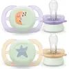 Image de Philips Avent, Tétine, Ultra Air Nuit (2x, 0 - 2 Mois)