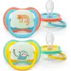 Image de Philips Avent, Tétine, Ultra Air Nuit (2x)