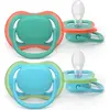 Image de Philips Avent, Tétine, Pacifier SCF087/10 ultra air (2x, 6 - 18 Mois)