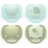 Image de Philips Avent, Tétine, Ultra Soft Tag und Nacht (4x, 0 - 6 Mois)