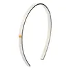 Image de Balmain Hair Couture Cellulose Acetate Headband White/Black Small Diadeem