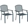 Image de vidaXL, Chaises de jardin, Cason Anthracite