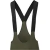 Image de Agu, Hommes, Pantalon de cyclisme, Comfort Plus Bibshort Performance - Heren Fietsbroek - Forest Green - Maat M (M), Vert