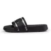 Image de FILA, Femmes, Derbies, Slippers Morro Bay Logo Slipper Wmn, Noir, Argent, (37)