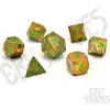 Image de Glass Staff CritStones Metal Würfel Set Gorgon Gaze (7)