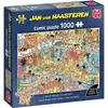 Image de Jumbo Jan van Haasteren - Heiss und Heillos (1000 pièces)