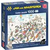 Image de Jumbo Jan van Haasteren - It's all going downhill (1000 pièces)