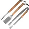 Image de Nobrand, Ustensiles pour barbecue, BBQ Tool Set 3pcs