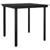Image de vidaXL, Table de jardin + table de balcon, Ensemble de meubles de jardin (200 x 80 x 74 cm)