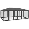 Image de vidaXL, Pavillon, Linmonville (with 10 sidewalls) (600 cm, 400 cm)
