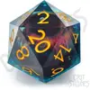 Image de Glass Staff CritStones Liquid Core Würfel D20 Eye of the Oracle 5 cm