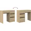 Image de vidaXL, Bureau, Sabrina (90 x 90 x 75 cm)