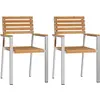 Image de vidaXL, Chaises de jardin, Lean