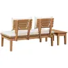 Image de vidaXL, Salon de jardin, Jude (Middle bench +table)