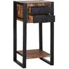 Image de vidaXL, Table basse, Allyson (40 x 40 x 80 cm)