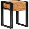 Image de vidaXL, Table basse, Jimmy (40 x 40 x 50 cm)
