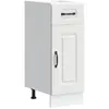 Image de vidaXL, Étagère, Space 1x bottom cabinet (1 door 1 drawer) 30 cm wide 81.5 cm high (30 x 46 x 81.50 cm)