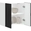 Image de vidaXL, Étagère, Space 1x wall cabinet (2 doors) 60 cm wide 60 cm high (60 x 31 x 60 cm)