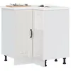 Image de vidaXL, Étagère, Gerardo 1x corner bottom cabinet (2 doors) (75.50 x 75.50 x 81.50 cm)