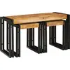 Image de vidaXL, Table basse, Jorge Large (82 cm) +2x medium (82 x 40 x 45 cm)