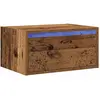 Image de vidaXL, Table de chevet, Wand-Nachttisch (51 x 35.50 x 25 cm)