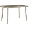 Image de vidaXL, Table d'appoint + desserte de jardin, Aylan